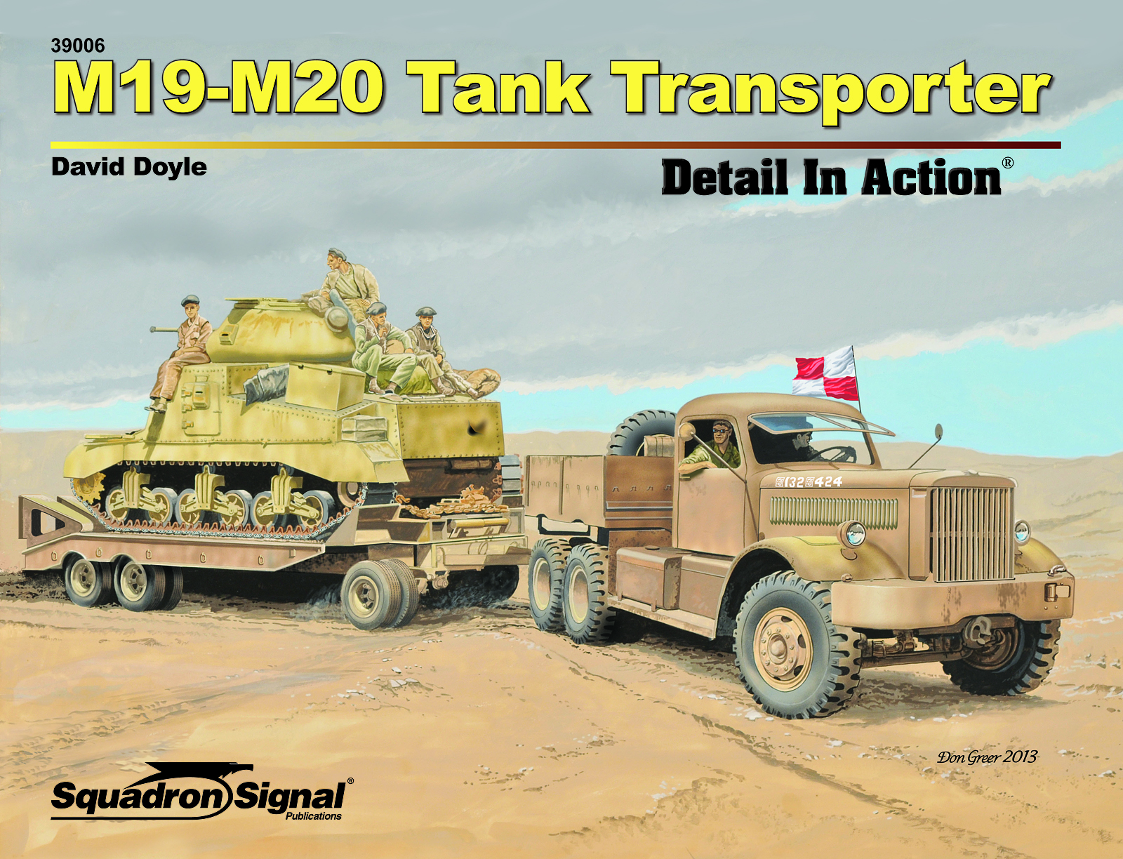 M19-M20 Tank Transporter Detail in Action — David Doyle Books
